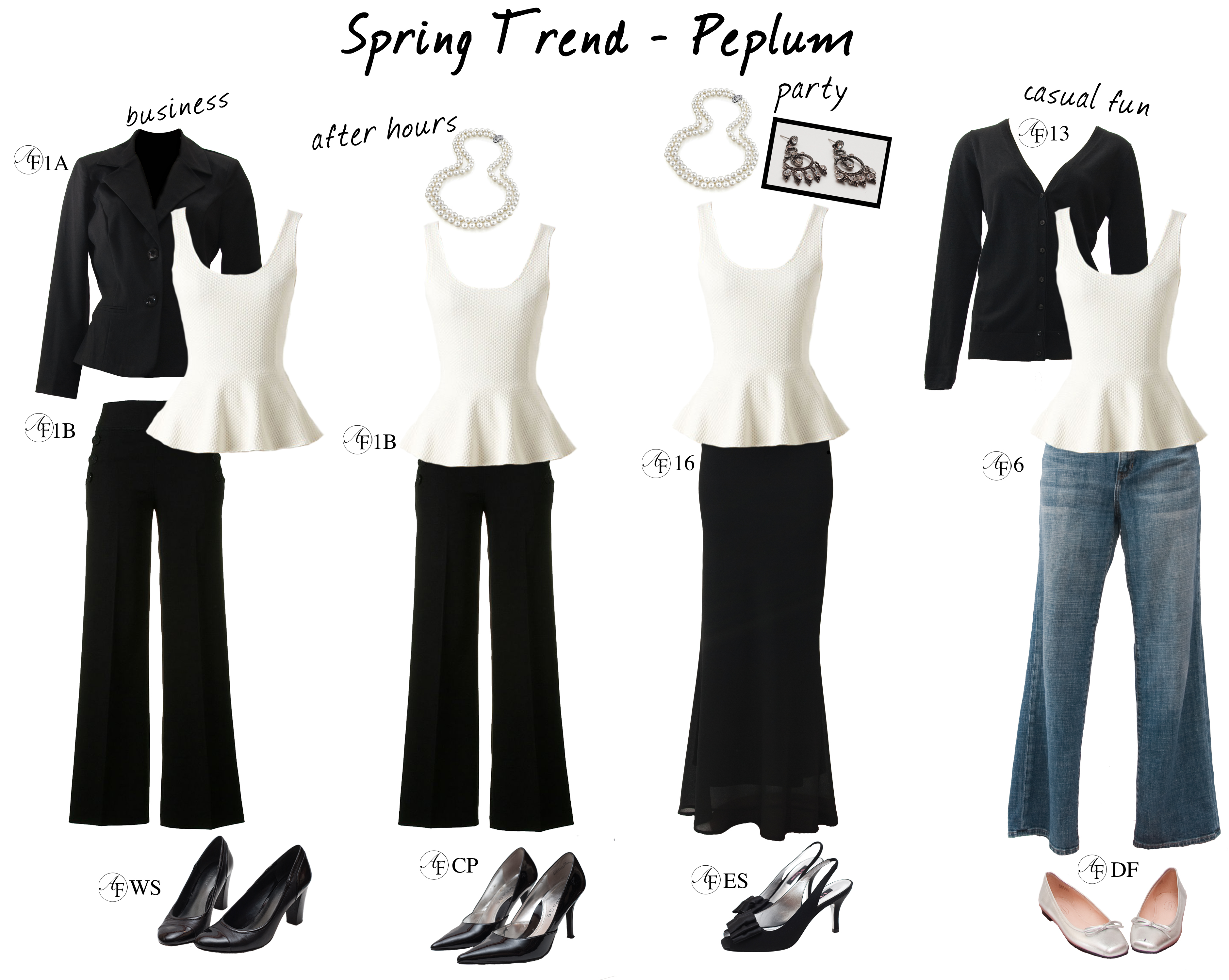 How to add peplum to your wardrobe