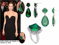 The Look for Less : Angelina Jolie at the 81st Academy Awards