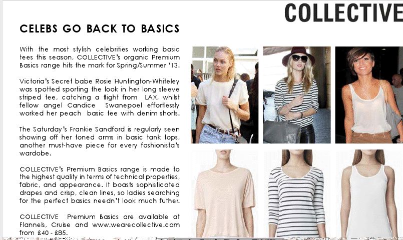 Back to Basics with COLLECTIVE SS13