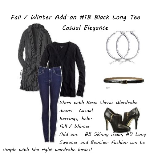 wardrobe must haves Fall Winter Add on #1B Casual Elegance