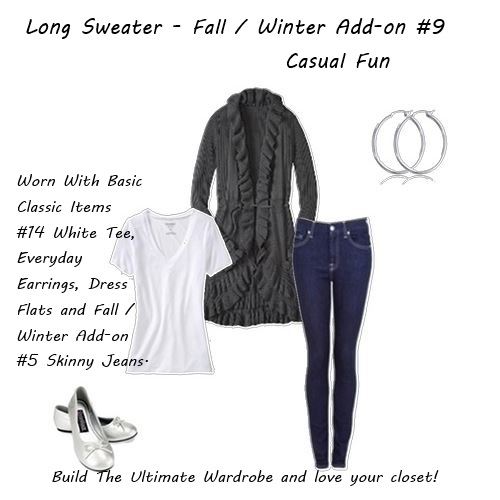 wardrobe must haves Long Sweater Fall Winter Add-on 9 Casual Fun