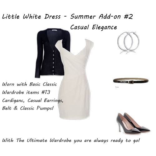 little white dress casual elegance