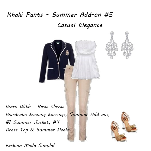 Summer Add on 5 Khaki Casual Elegance 2