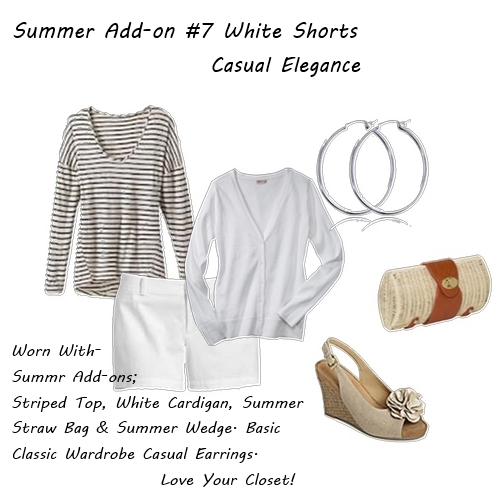 Summer Outfits White Shorts